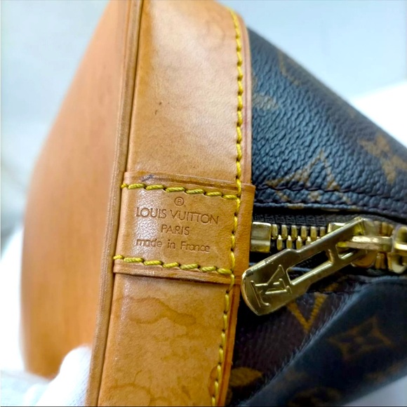 Louis Vuitton LV Hand Bag  Alma Brown Monogram Made in France 🇫🇷 - Picture 6 of 9